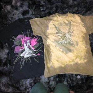 Two fairycore shirts